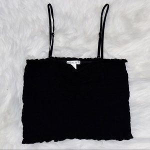 Black Crop Top
